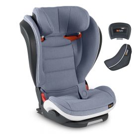 Scaun auto iZi Flex Fix i-Size - Cloud Mélange - BeSafe, Culoare: Albastru, Grupa: 15-36kg (4 ani - 12 ani)