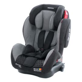 Scaun auto Georgia cu Isofix si Top Tether Gri KidsCare, Culoare: Gri, Grupa: 9-36kg (9 luni - 12 ani)