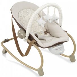 Balansoar cu vibratii Jane Evolution Glitter, Culoare: Crem