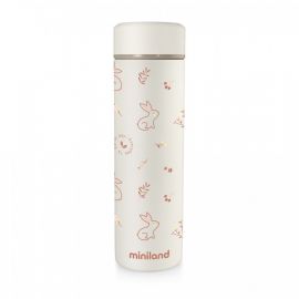 Termos Lichide 450 ml Natur Bunny Miniland Baby, Culoare: Rosu, Cantitate: 450ml