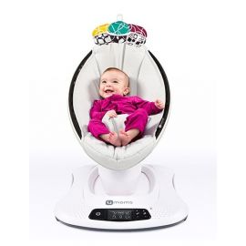 Fotoliu Balansoar Bebelusi 4MOMS MamaRoo 4.0 Classic Gri, Culoare: Gri