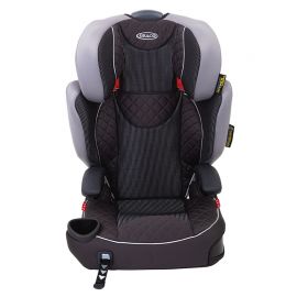 Scaun Graco Auto Affix Grey Flannel, Culoare: Gri/Negru, Grupa: 15-36kg (4 ani - 12 ani)