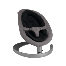 Nuna - Sezlong Leaf Grow Charcoal, Culoare: Gri/Negru