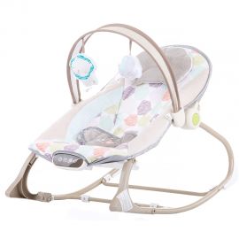 Scaunel balansoar Chipolino Dolce bird, Culoare: Crem