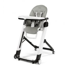 Scaun De Masa Peg Perego, Siesta 2 in 1 Follow Me Ice, Culoare: Gri deschis