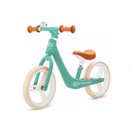 Bicicleta Fara Pedale Fly Plus Kinderkraft Midnight Green, Culoare: Verde