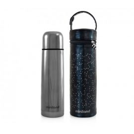 Termos Lichide Deluxe 500 ml Silver Miniland Baby, Culoare: Gri, Cantitate: 500ml