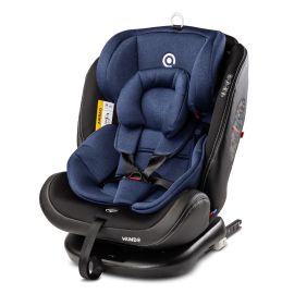 Scaun auto rotativ Caretero MUNDO 0-36 Kg Isofix Albastru, Culoare: Albastru, Grupa: 0-36kg (0 luni - 12 ani)