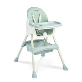 Scaun de masa transformabil Caretero BILL Menta, Culoare: Verde