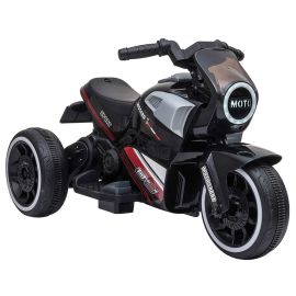 Motocicleta electrica Chipolino Sport Max black, Culoare: Negru, Capacitate acumulator: 6V