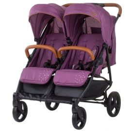Carucior gemeni Chipolino Passo Doble lilac, Culoare: Mov