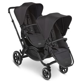 Carucior gemeni Zoom Ink ABC Design, Culoare: Negru