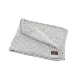 Paturica tricotata Grey ABC Design, Culoare: Gri