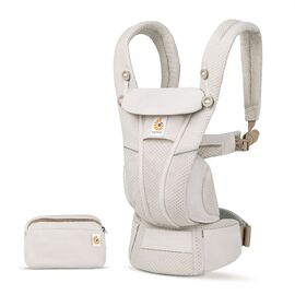 Marsupiu Omni Breeze Natural Beige Ergobaby, Culoare: Crem