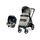 Carucior 2 in 1 Peg Perego, Book 51 S Titania, Luxe Ecru, 0 - 22 kg, Culoare: Crem