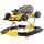 Premergator Chipolino Racer 4 in 1 Yellow, Culoare: Galben