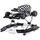 Premergator Chipolino Racer 4 in 1 Black White, Culoare: Alb/Negru