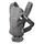 Marsupiu anatomic BabyBjorn Mini, cu pozitii multiple Dark Grey, 3D Jersey, Culoare: Gri