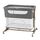 Co-sleeper Momi, Smart Bed 4 in 1 Grey, Culoare: Gri