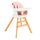 Scaun de masa 3 in 1 Juju Eat&Twist, Roz, Culoare: Roz