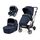 Carucior 3 in 1 Peg Perego Vivace, Lounge, Pagoda, 0 - 22 kg, Blue Shine, Culoare: Albastru