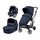 Carucior 3 in 1 Peg Perego Vivace, SLK, Pagoda, 0 - 22 kg, Blue Shine, Culoare: Albastru