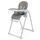 Scaun de masa multifunctional Kidwell BENO Gray, Culoare: Gri