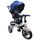 Tricicleta cu pedale 3 in 1 R-Sport T3 Albastru, Culoare: Albastru