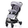 Carucior sport Elite Styler - light grey melange- Fillikid, Culoare: Gri deschis