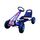 Kart cu pedale Gokart, 3-7 ani, roti gonflabile, G1 R-Sport - Albastru, Culoare: Albastru