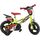 Bicicleta copii Dino Bikes 12' Raptor galben, Culoare: Galben, Dimensiuni: 12 inch
