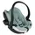 Scoică copii BeSafe iZi Go Modular X2 i-Size – Sea Green Mélange, Culoare: Verde, Grupa: 0-13kg (0 luni - 12 luni)