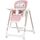 Scaun de masa Chipolino Milk Shake 2 in 1 flamingo, Culoare: Roz