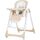 Scaun de masa Chipolino Milk Shake 2 in 1 beige, Culoare: Crem