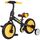 Bicicleta 2 in 1 Chipolino Max Bike yellow, Culoare: Galben