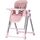 Scaun de masa Chipolino Super Chef 2 in 1 pink marshmallow, Culoare: Roz
