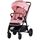 Carucior sport Chipolino Ultera cu husa picioare pink marshmallow, Culoare: Roz, Model: sport