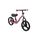 Bicicleta fara pedale cu roti led , Momi Isoka - Pink, Culoare: Roz, Dimensiuni: 10 inch