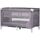 Patut pliabil Chipolino Ariel cloud, Culoare: Gri, Dimensiuni: 120x60
