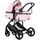 Carucior Chipolino Amore 2 in 1 pink marshmallow, Culoare: Roz, Model: 2 in 1