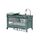 Patut pliabil Capri green Fillikid, Culoare: Verde, Dimensiuni: 120x60