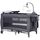 Patut pliabil Chipolino Bella anthracite, Culoare: Gri, Dimensiuni: 120x60