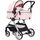 Carucior Chipolino Vista 2 in 1 pink marshmallow, Culoare: Roz, Model: 2 in 1
