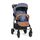 Carucior sport Petite&Mars Easy Heritage Folk, Culoare: Albastru