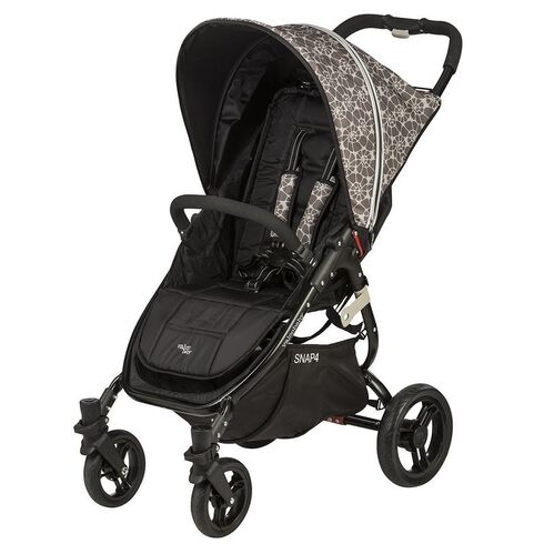 Carucior sport SNAP 4 CZ Edition Brown Flowers - Valco Baby