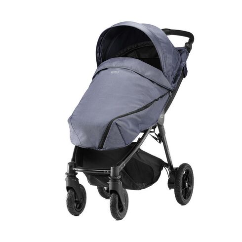 Carucior B-Agile 4 PLUS Blue Denim - Britax, Culoare: Blue,poza 2  - ExclusivMAG.ro Carucior B-Agile 4 PLUS Blue Denim - Britax, Culoare: Blue,poza 2