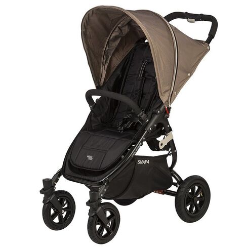Carucior sport cu roti gonflabile SNAP 4 Brown - Valco Baby