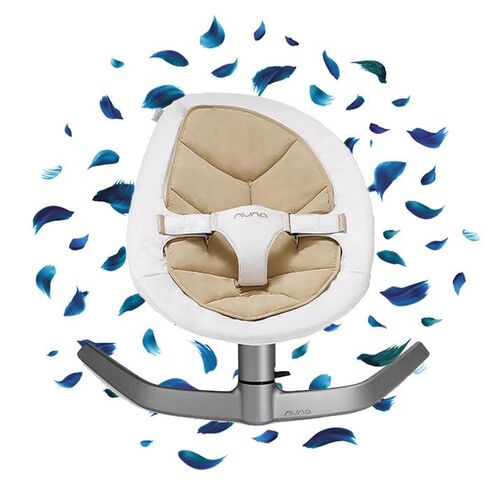 Nuna - Sezlong Leaf Bisque, Culoare: Crem,poza 4