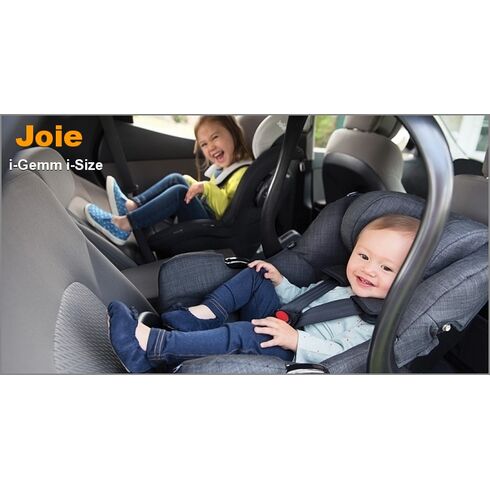 Scoica auto Joie I-Size i-Gemm Foggy Gray, nastere - 85 cm - poza 2 - ExclusivMAG.ro