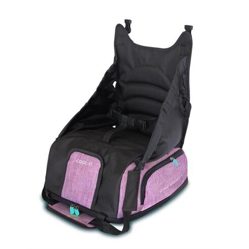 Booster pliabil 2 in 1 Multii Mulberry - Apramo